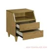 Meja Nancy Nakas Minimalis Golden Teak