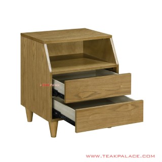 Meja Nancy Nakas Minimalis Golden Teak