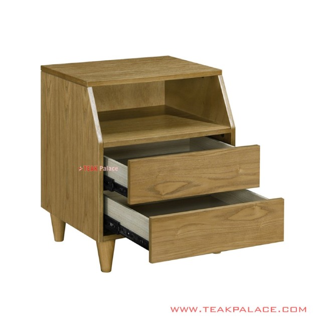 Meja Nancy Nakas Minimalis Golden Teak