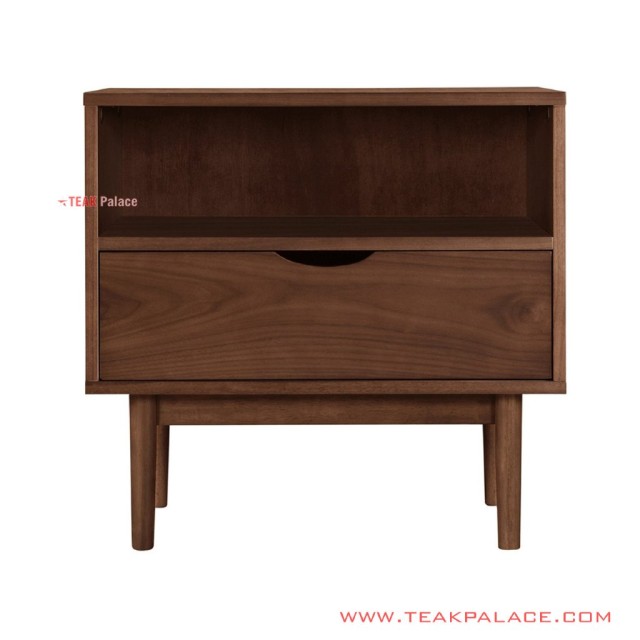 Nakas Jati Solid Nabire Minimalis Salak Brown