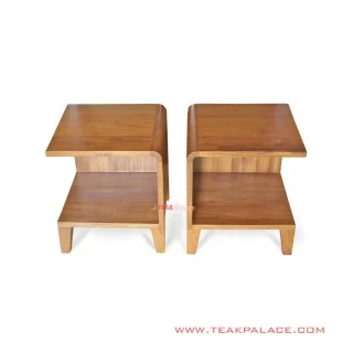 Nakas Minimalis 2 Unit Kayu Jati Seri Jakarta